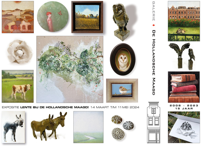 Lente-expositie 2024 in Galerie de Hollandsche Maagd