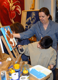 schilderworkshop vossen